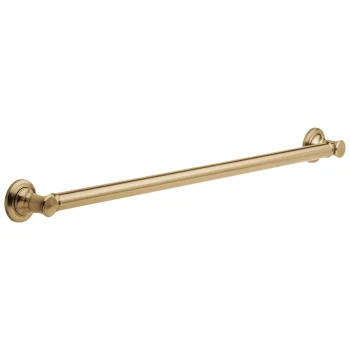 Liberty Hardware 36" Traditional Decorative Grab Bar, Champagne Bronze | 41636CZ