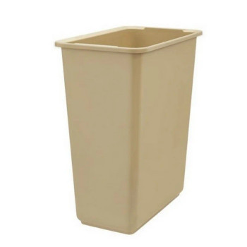 Rev-A-Shelf Almond Trash Can, 9-3/8"W x 17-7/8"H x 15-3/8"D - 6700-61-15-52 | 6700611552