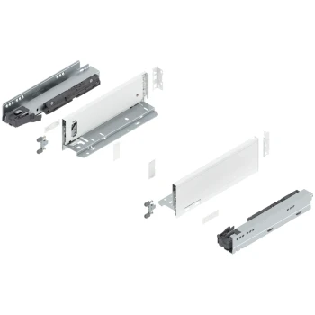 Blum LEGRABOX pure drawer profile set, White | 770M35S0SW