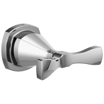 Liberty Hardware Stryke Double Robe Hook, Chrome | Robe Hooks | 77638