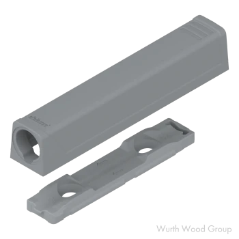 Tip ON Lrg Door Inline Adptr Plate White | 956A1201WH