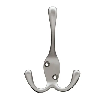 Liberty Hardware Robe Towel Hooks - Tri Satin Nickel Finish | B42306JSNC