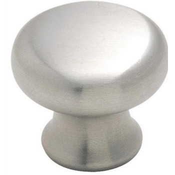 Amerock Stainless Steel Series Stainless Steel 1-1/4 in (32 mm) Diameter Knob, - BP19008SS | BP19008SS