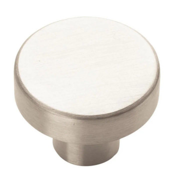 Amerock Stainless Steel Series Stainless Steel 1-1/4 in (32 mm) Diameter Knob, - BP26200SS | BP26200SS