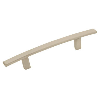 Amerock Cyprus Series 3-3/4 in (95 mm) Center to Center Satin Nickel Pull, -BP26203G10 | BP26203G10