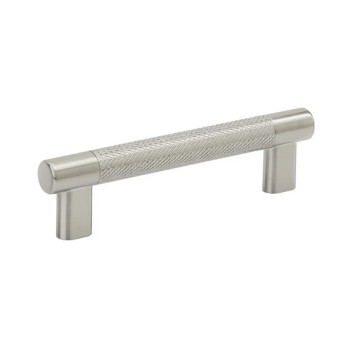 Amerock Bronx Series 5-1/16 in (128 mm) Center to Center Satin Nickel Pull, -BP36558G10 | BP36558G10