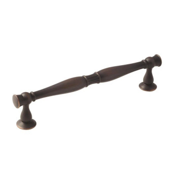 Amerock Crawford Series 6-5/16 in (160 mm) Center to Center Oil Rubbed Bronze Pull, -BP36595ORB | BP36595ORB