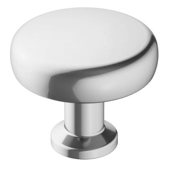 Amerock Factor Series Polished Chrome 1-1/4 in (32 mm) Diameter Knob, - BP3678026 | BP3678026