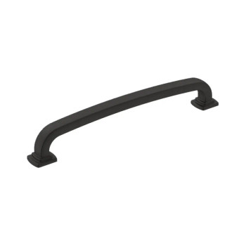 Amerock Surpass Series 6-5/16 in (160 mm) Center to Center Matte Black Pull, -BP36896FB | BP36896FB
