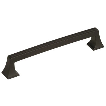 Amerock Mulholland Series 6-5/16 in (160 mm) Center to Center Oil Rubbed Bronze Pull, -BP53530ORB | BP53530ORB