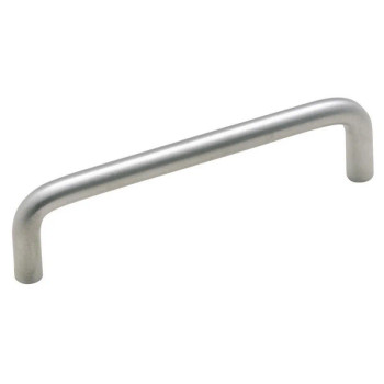Amerock Everyday Heritage Series 4 in (102 mm) Center to Center Brushed Chrome Pull, -943SCH | BP943SCH