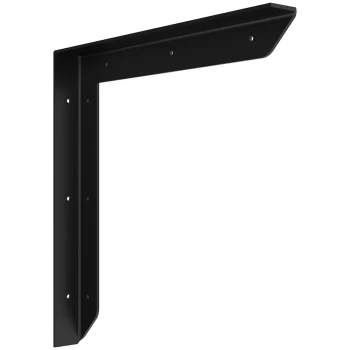 Versa Hidden Support Bracket Black 18 x 18 | FB03933 - Overview