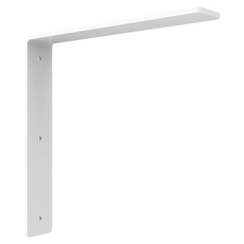Hidden Countertop Brackets Flat White 10x2x10 | FB30063