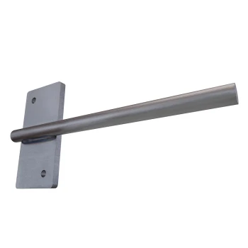 Stud Mounted Shelf Rod Steel 8x4 | FB32160
