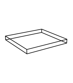 2-1/4" x 12" x 24" Live Edge Floating Shelf Kit, Maple | FB39932