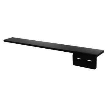 XL Countertop Support Bracket Black Left 24x3.5x0.375 | FB40001 - Overview