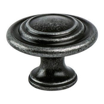 Knob Ring Design Antique Pewter 25/Box 34MM | 34MM | H09331AP