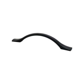 Berenson Echo Matte Black Pull 128MM CC | H91431055