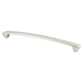 Berenson Laura Series 8-13/16"Center to Center Brushed Nickel Pull, - 9813-1BPN-P | Bar Pulls | H98131BPNP