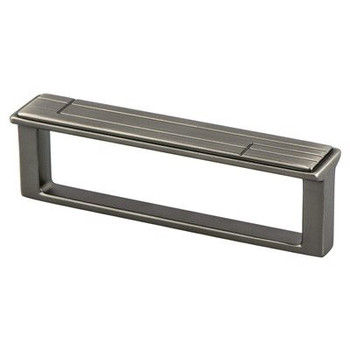 Berenson Oak Park Pulls | Vintage Nickel, Center: 96mm, 4 1/16" | H92131VTN