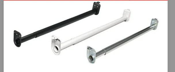 Pride Industrial Adjustable Closet Rod | 72"-96" Zinc | CRADJ7296ZP