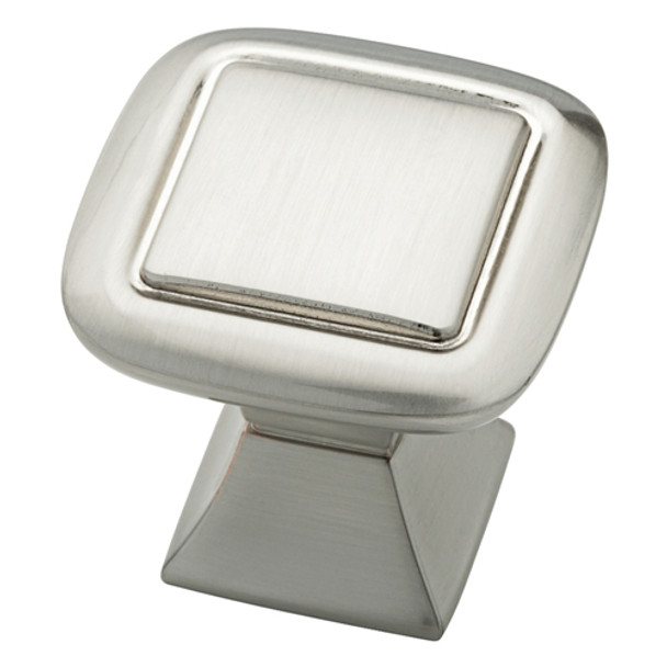 1-1/4" Square Knob with Square Base