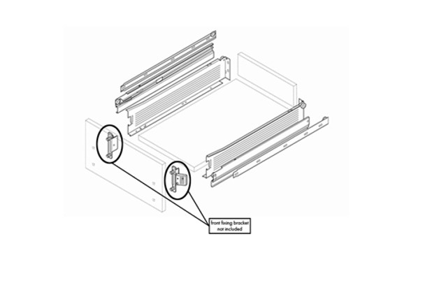 Blum METABOX 330H Full Extension