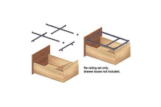 File Frame Kit For Letter Width