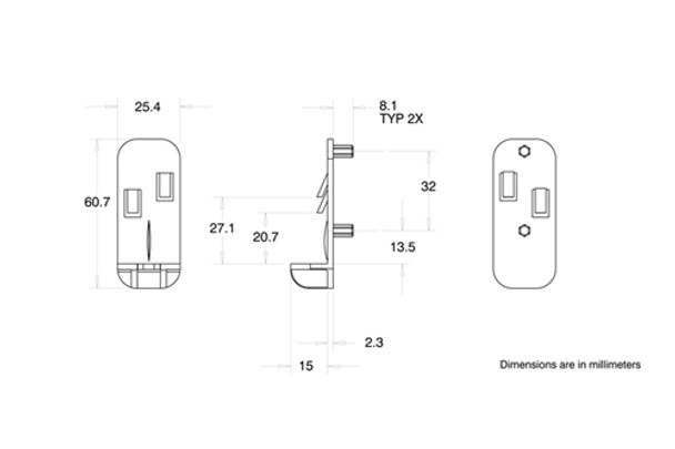 Locking Shelf Support