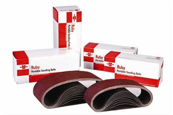 Wurth Abrasives Ruby Portable Belts 3" x 24"