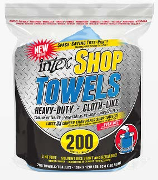 INTEX Blue Shop Towels