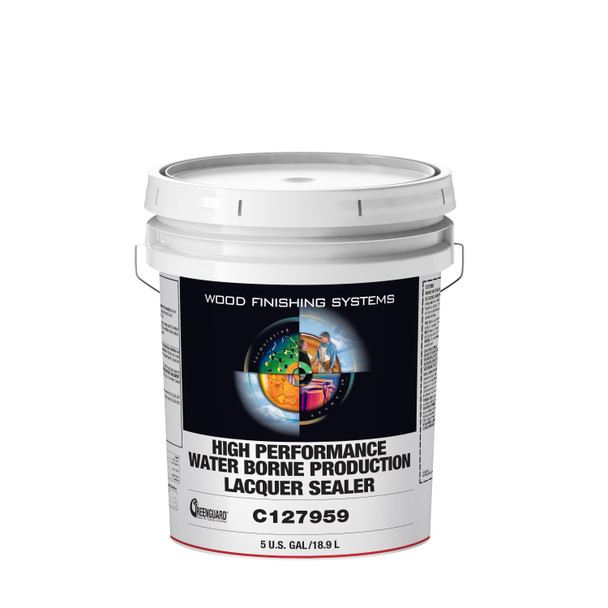 High Performance Water Borne Production Lacquer Sealer