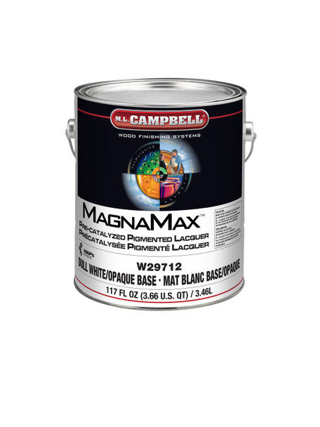 MagnaMax Pre-Catalyzed White Pigmented Lacquer