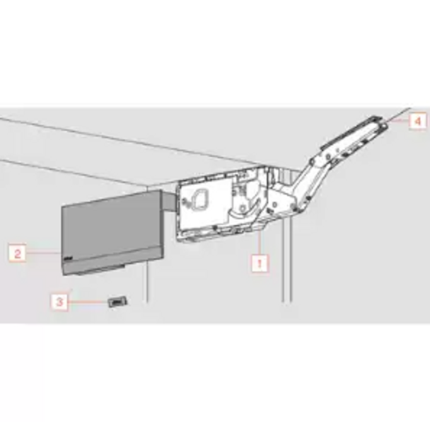 AVENTOS HK Top Lift System Mechanism Set 1/Box