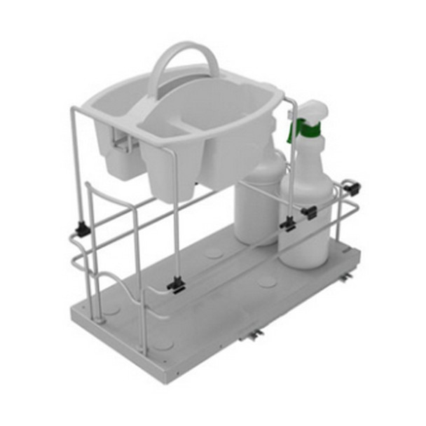 2-in-1 Cleaning Caddy Pullout White