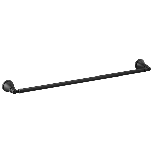 Liberty Hardware Woodhurst Towel Bar | 24", Matte Black | 73224BL