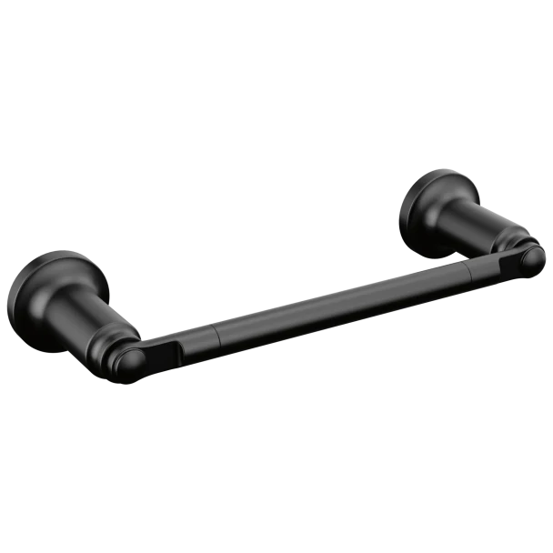 Liberty Hardware Delta Saylor 8" Towel Bar | Matte Black | 73508BL