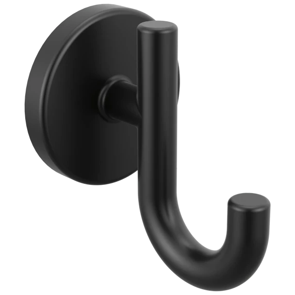 Liberty Hardware Trinsic Robe Hook | Flat Black | 75935BL