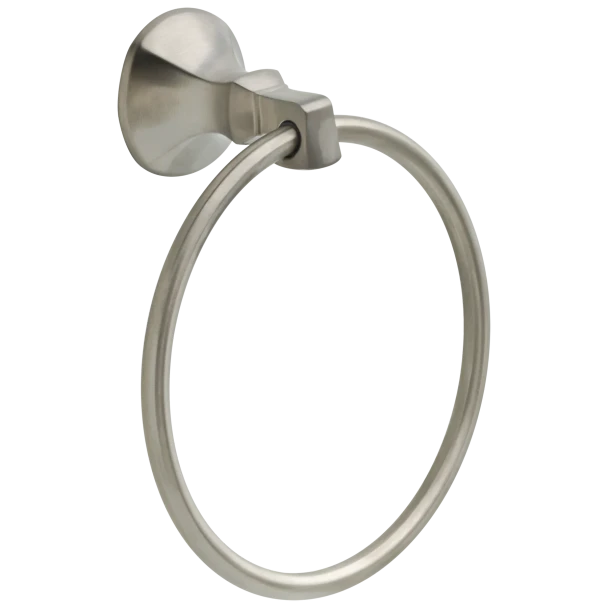 Liberty Hardware Ashlyn Towel Ring | Brilliance Stainless Steel | 76446SS