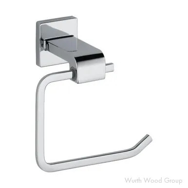 Liberty Hardware Ara Tissue Holder, Matte Black | 77550BL