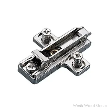 Domi Cam Adjustable Wing Mounting Plate, Nickel-Plated, Screw-On, 3mm, 3 mm | BARGR3916