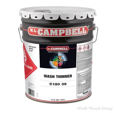 Wash Lacquer Thinner Solvent 5 Gallon - Ml Campbell 000C12036-20 | C120365