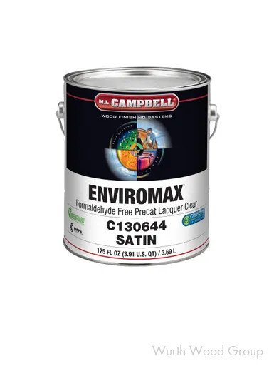 EnviroMax Pre-Cat Lacquer Clear, 5 GALLON | C1306445