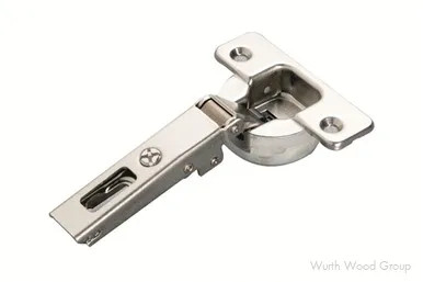 Salice 100 Series Soft-Close Silentia Full Overlay Face-Frame;Frameless Hinges Nickel, 105° Dowel - C1R6AE9, 105 DEGREE | C1R6AE9
