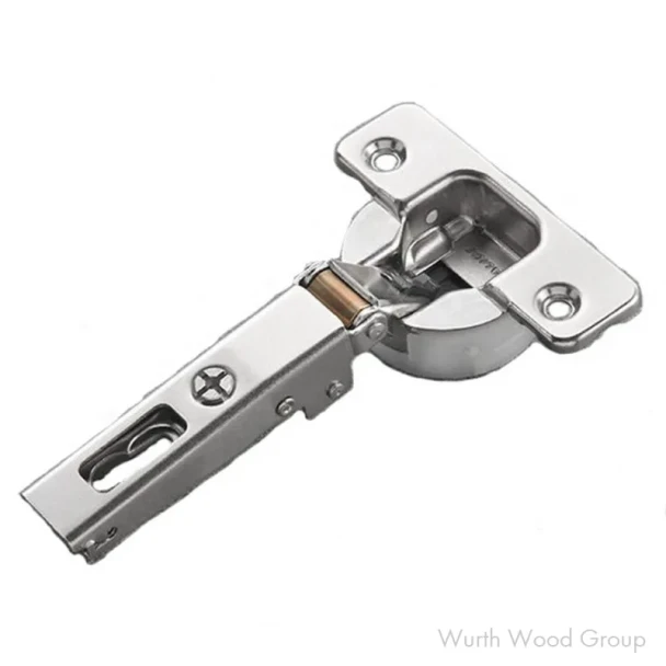 Salice 200 Series Soft-Close Silentia Full Overlay Face-Frame;Frameless Thick Door Hinge Nickel, 94° Dowel - C2RBAE9 | C2RBAE9