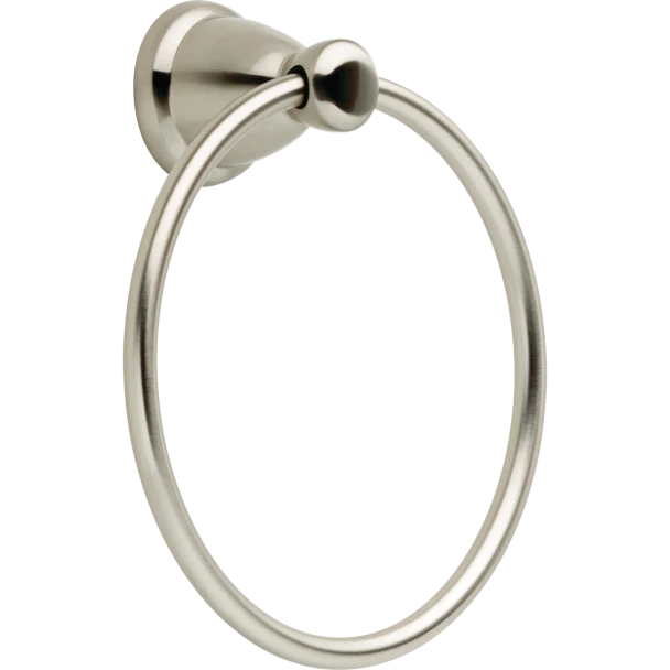 Liberty Hardware Kinla Towel Ring | Satin Nickel | KIN46SN1