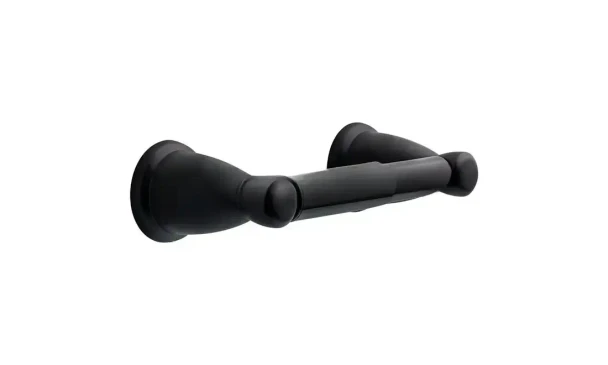 Liberty Hardware Kinla Toilet Paper Holder | Matte Black | KIN50MB
