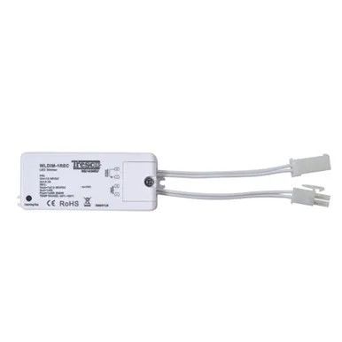 60W Universal Receiver, 3-1/4", White, 12VDC | LWLD1REC1