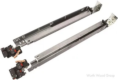 PRO600 Undermount Soft-Close Drawer Slides, 12" | PRO60012B