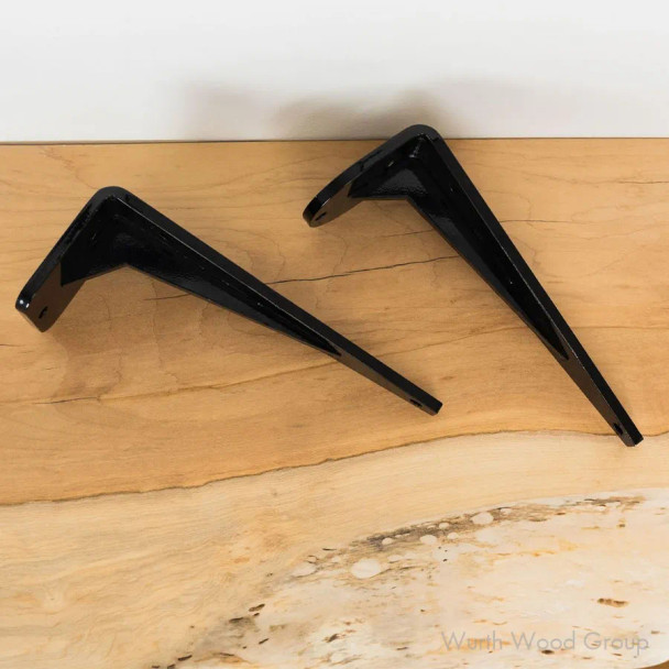 PRO CONCEALED BRACKET BLACK 2/BOX, 18" | PROB080CH18BL